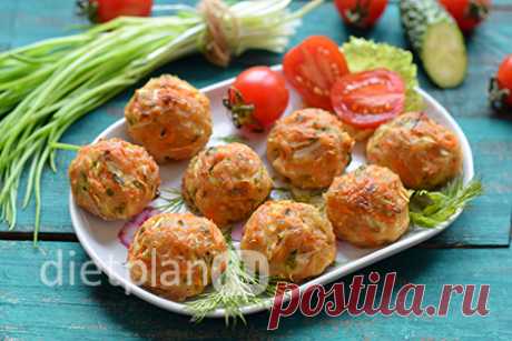 Диетические курино-овощные биточки - рецепт с фото, очень вкусно | Dietplan.ru