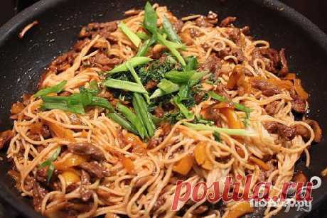 Говядина с лапшой в кисло-сладком соусе » Рецепты вкусных блюд, как приготовить суп, борщ, салат, закуски, напиток. Вкусная еда и напитки.