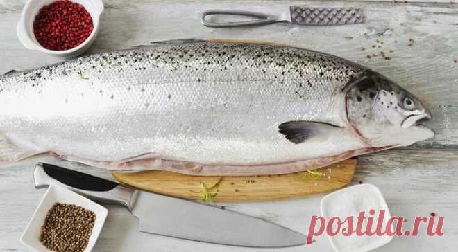 КАК РАЗДЕЛАТЬ ЛОСОСЯ