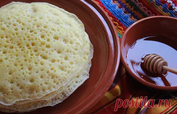 Блины на сыворотке (рецепт тонкие с дырочками)