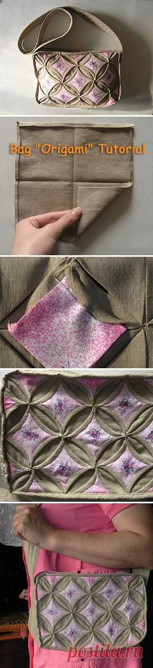 Bag in the style of "Origami". DIY step-by-step tutorial with pictures.
Сумочка в стиле "Оригами". Мастер-класс.  http://www.handmadiya.com/2015/09/bag-origami-tutorial.html