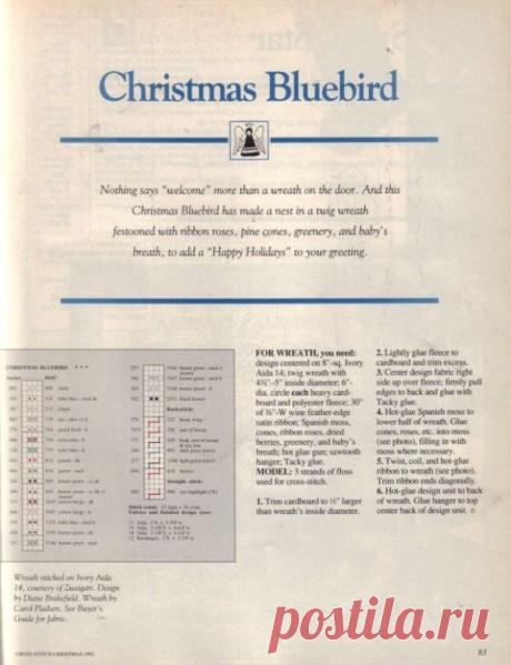 Gallery.ru / Фото #68 - Cross Stitch Christmas_BHG_1992 - Los-ku-tik