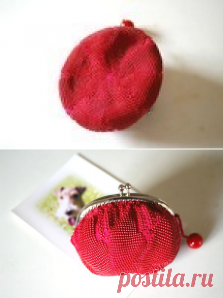 ビーズのがま口#1 - はじまりはマフラーから - あみものグループ