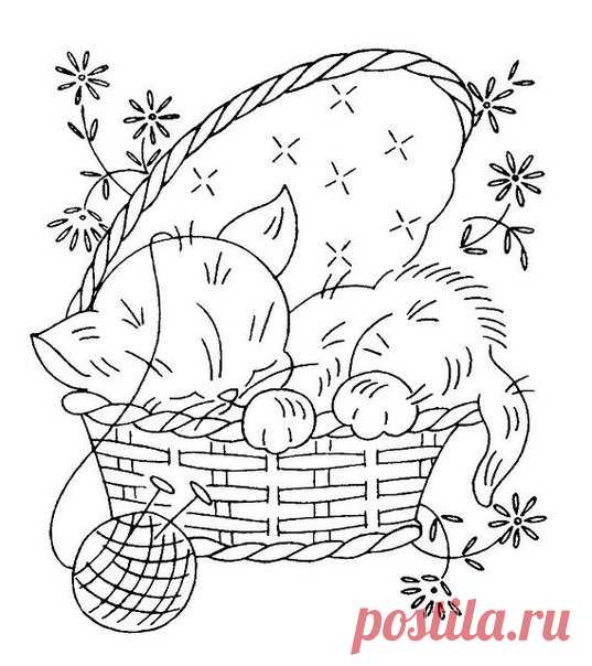 Эскизы для вышивки