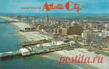 АТЛАНТИК-СИТИ, НЬЮ-ДЖЕРСИ, США — ГОРОД ПОД СОЛНЦЕМ И НЕОНОМ — VIZIST.ru