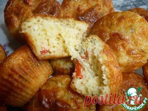 Маффины с куриной грудкой - кулинарный рецепт