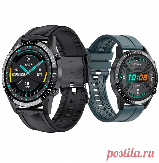 [bluetooth Call]Bakeey I9 Full-round Touch Screen Heart Rate Blood Pressure Oxyg - US$32.99