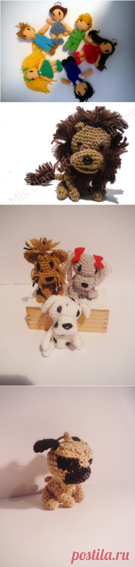 Мои станут мягкими Amigurumis: брелок amigurumi