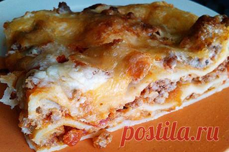 Лазанья — Сад Заготовка