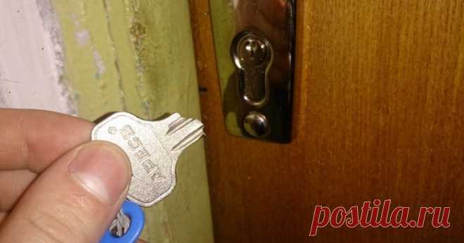 Как извлечь сломанный ключ из замка