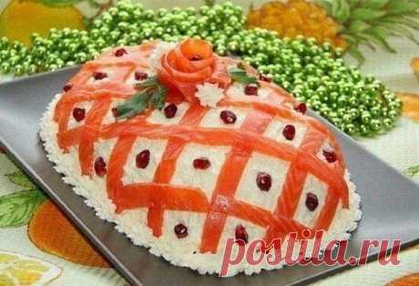 (M)РЕЦЕПТы КРАСИВЫХ САЛАТОВ К НОВОМУ ГОДУ 2016