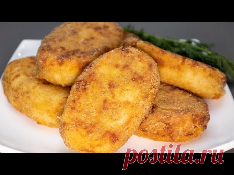 Котлеты не уступают Мясным из обычной картошки!