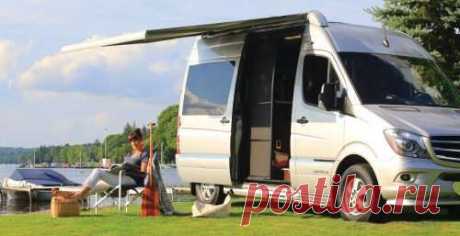 Компактный роскошный кэмпер от Airstream (13 фото) . Тут забавно !!!