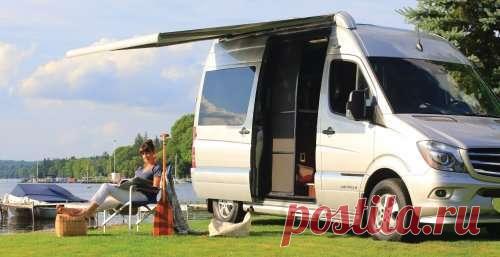 Компактный роскошный кэмпер от Airstream (13 фото) . Тут забавно !!!