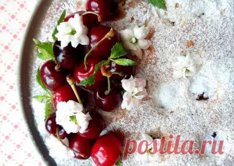 (16) Пирог с черешней - пошаговый рецепт с фото. Автор рецепта Нина Чам . - Cookpad