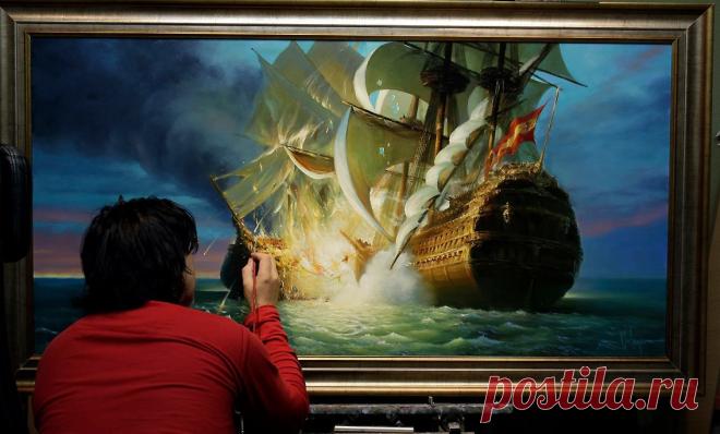 Он взял за основу в своём творчестве «СОЛНЕЧНЫЙ РОМАНТИЗМ» и его работы стали действительно произведениями искусства.  Картины  стали наполнятся нежностью, добротой и необъятным мирными тематиками нашей жизни. Красивые женщины, дети и природа всё это даёт тот огромный позитив в котором и есть сама жизнь в своё великолепии. Владимир Волегов стал по истине художником мира и гармонии.