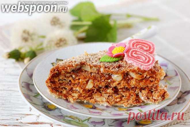 Вафельный торт со сгущёнкой рецепт с фото на Webspoon.ru