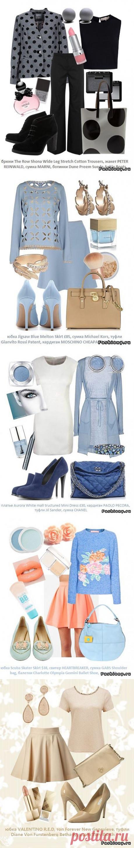 (+1) тема - Повседневные сеты зима-весна 2014 | Мода