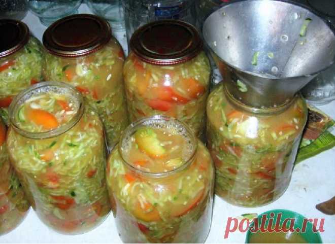Простые и очень вкусные салаты на зиму.