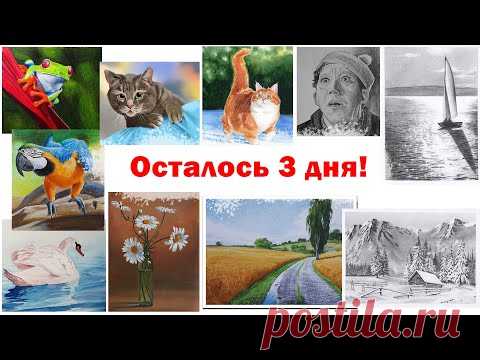 релиз онлайн курса как рисовать животных акварелью и распродажа курсов