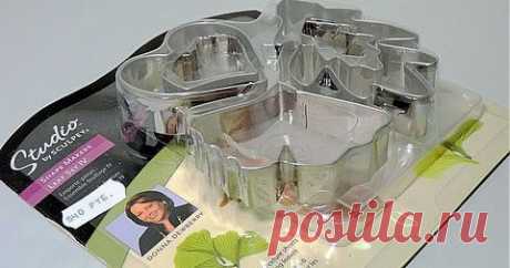 Набор формочек металлических и пластиковых текстурных пластин Studio Shape Makers &quot;листья 4&quot;, упаковка 5 формочек + 5 пластин