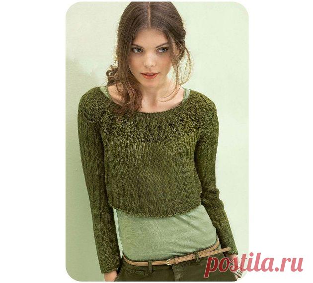 Ажурные узоры для вязания весенних джемперов и кофточек: подборка со схемами | Вяжем вместе! Пульс Mail.ru