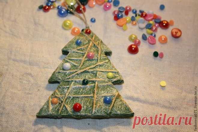 Превращаем картон в новогоднее украшение - Ярмарка Мастеров - ручная работа, handmade