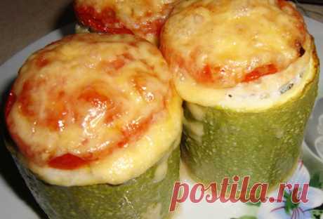 Фаршированные кабачки (бочонки) — Сад Заготовка