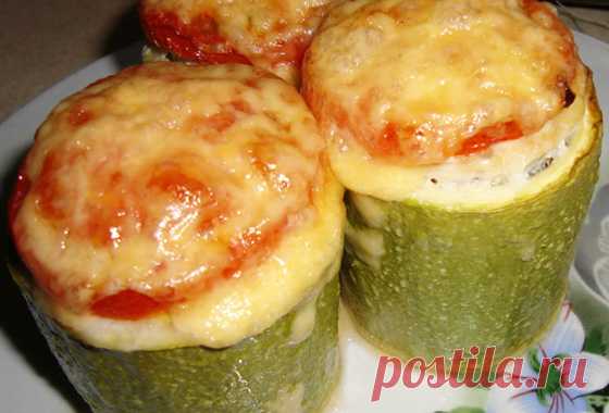 Фаршированные кабачки (бочонки) — Сад Заготовка