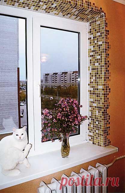 Отделка откосов окон внутри, правила проведения подобных работ