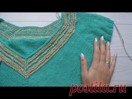 Вяжу чайку. Давайте вместе ;-) Заключительное видео