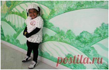 Костюм овечки – символа 2015 года