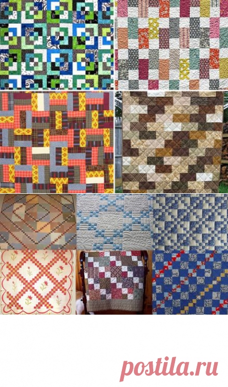 Лоскутные блоки из квадратов - на основе блока *Шашечки* (2x2 square). Мастерская лоскутного шитья. Лоскутные блоки: схема и инструкция.