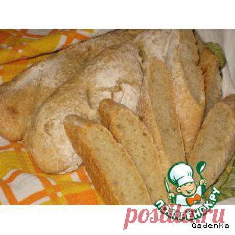 Багет с жареным луком «Дебют» - кулинарный рецепт