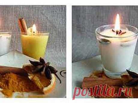 Ароматизированная свеча из соевого воска - Ярмарка Мастеров - ручная работа, handmade