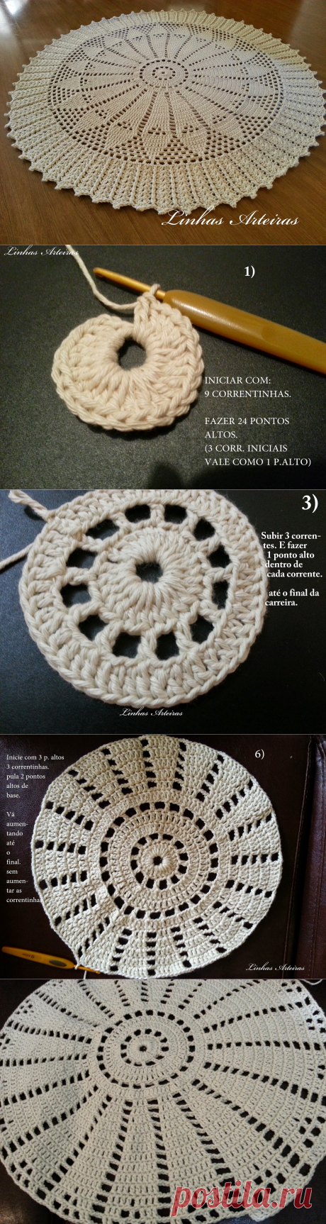 Linhas Arteiras : Pap tapete.