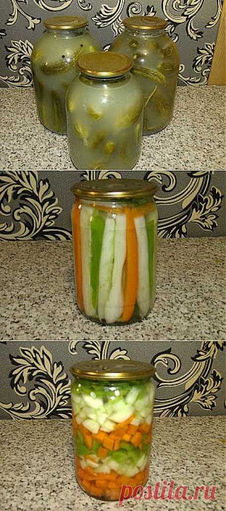 Вкусный Огород: Заготовки из огурцов на зиму