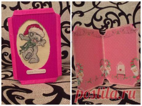 Открытка для маленькой принцессы,ручная работа