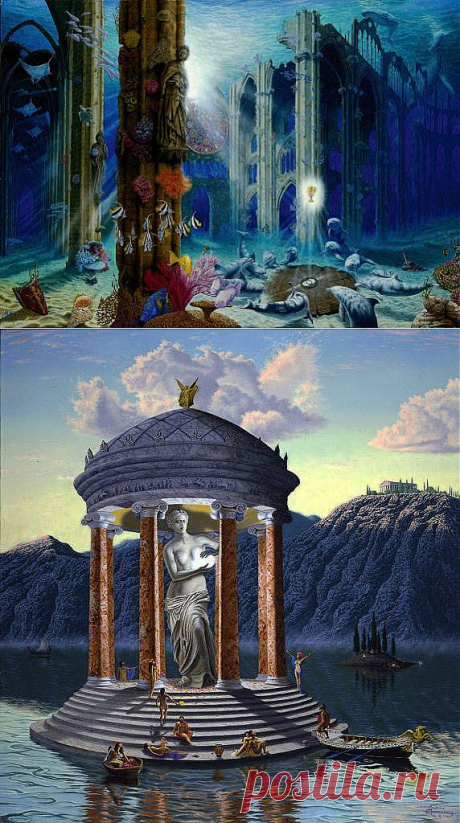Гавайский художник Andrew Annenberg