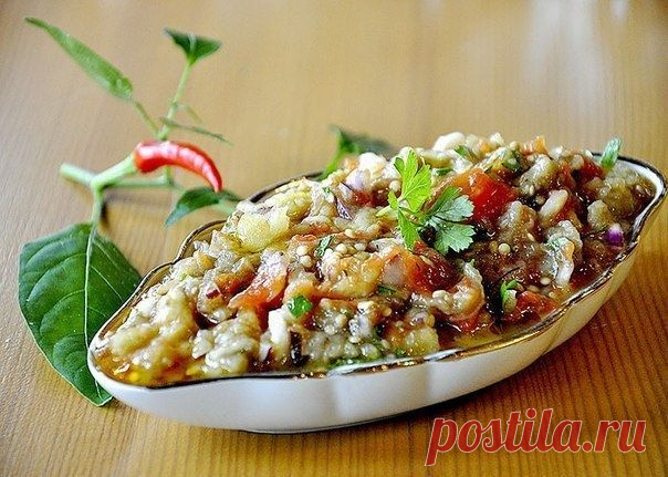 Мелидзана. Закуска, рецепт которой привезен из Греции.