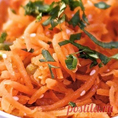 Пикантный морковный салат на все случаи