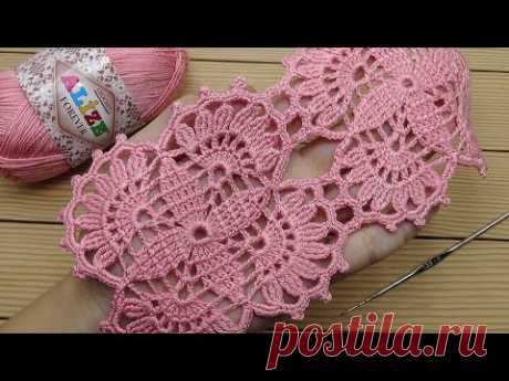 КВАДРАТНЫЕ МОТИВЫ крючком ВЯЗАНИЕ мастер-класс SUPER  Beautiful Crochet Pattern knitting Tutorial