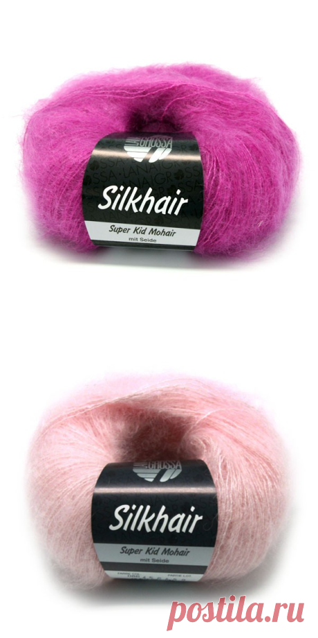 Пряжа Silkhair Uni color купить по выгодной цене с доставкой по Москве и России