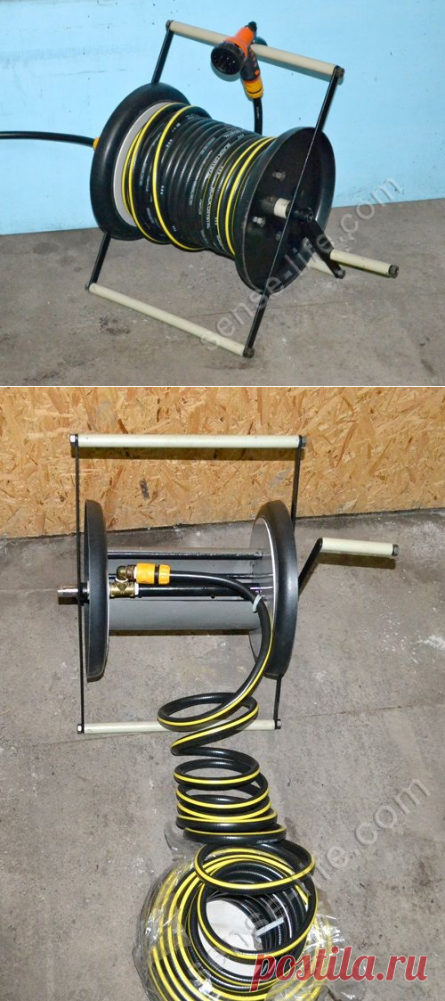 Катушка для поливочного шланга