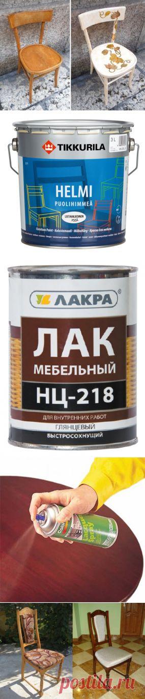 Покрасить стул своими руками: видео-инструкция по покраске старой деревянной мебели, чем и как красить, фото и цена