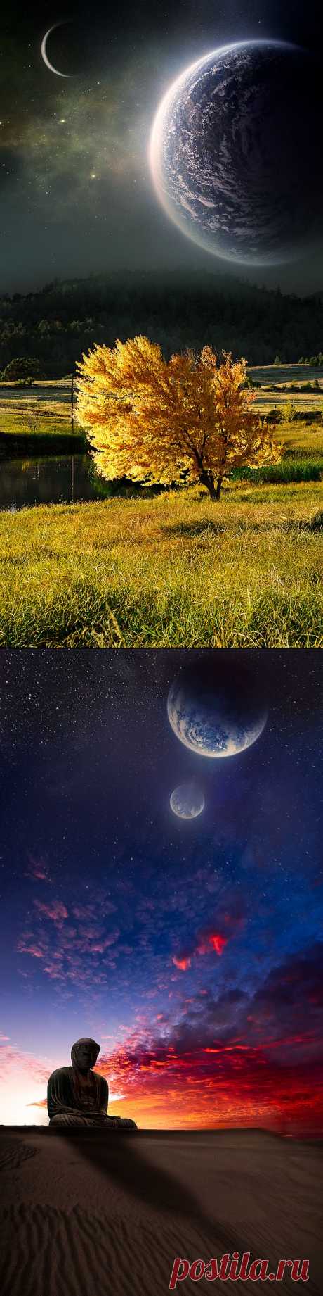 Сказочные пейзажи от Натана Споттса (19 фото)