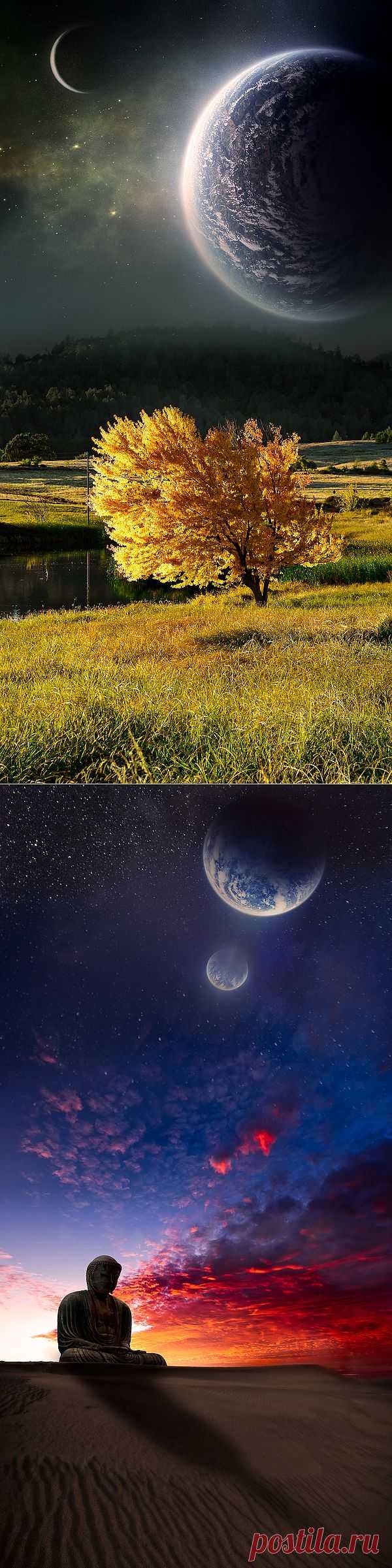 Сказочные пейзажи от Натана Споттса (19 фото)