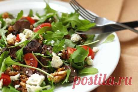 Салат из куриных потрохов с рукколой и овощами рецепт с фото пошагово Салат из куриных потрохов с рукколой и овощами - пошаговый кулинарный рецепт приготовления с фото, шаг за шагом.