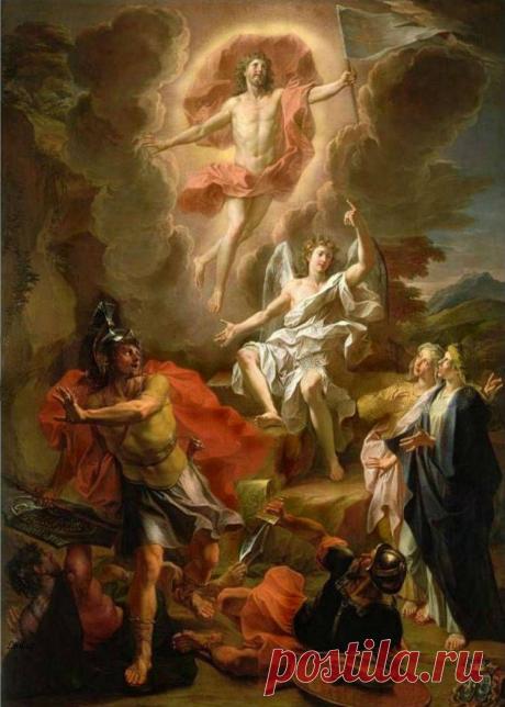 Воскресение, живопись..