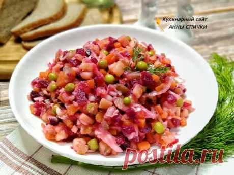 Винегрет классический с квашенной капустой